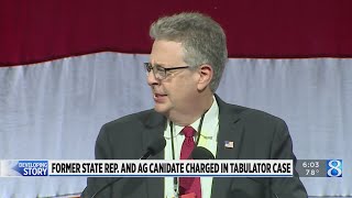 Former state rep. and AG candidate charged in tabulator case