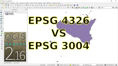 QGIS: EPSG 4326 vs EPSG 3004