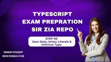 TypeScript Exam Prep from Sir Zia