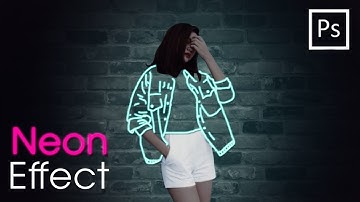 Photoshop Tutorial : Neon Effect + Text