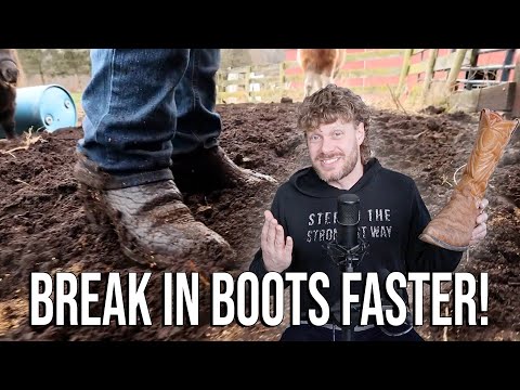 3 Ways To Break In Your Cowboy Boots Faster!