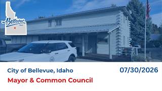 Budget Work Session #5 07/30/2026