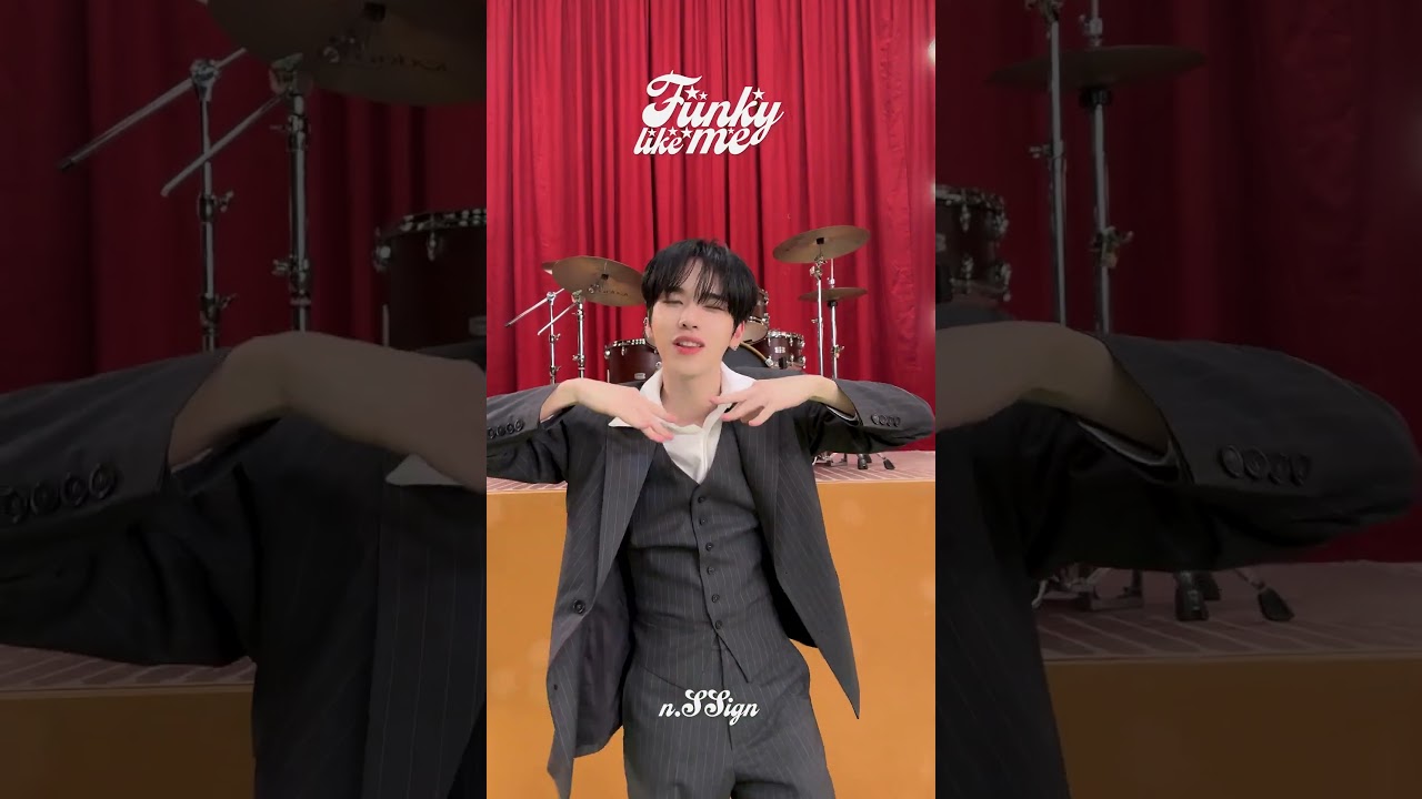 You wanna funky like me🕺🏻 n.SSign 'Funky like me' Challenge