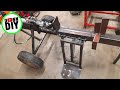 Hydraulic Log Splitter BUILD Part 3 - Log Loader &amp; Four Way Wedge