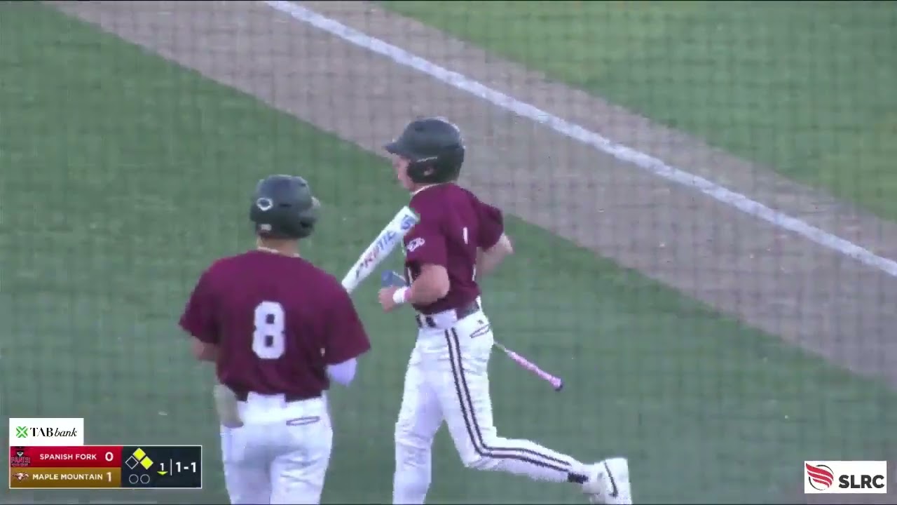 2025 Archive: 5A Baseball Semifinal: Spanish Fork vs. Maple Mountain