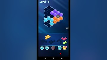 BLOCK HEXA PUZZLE LEVEL 8 ANSWERS ADVANCED LEVEL PACK