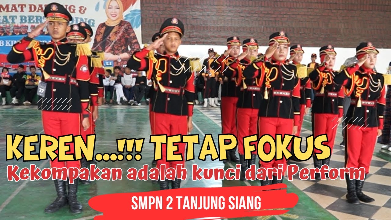 PENAMPILAN YANG KEREN...!!! PASKIBRA SMPN 2 TANJUNG SIANG -  LKBB PRANASTI SMK PASIM PLUS