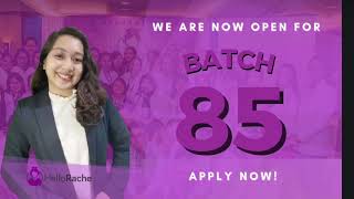 BATCH 85 Hiring Now! | Hello Rache | Blessed Ayza