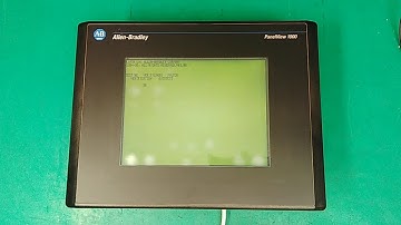 409387 - Allen Bradley PanelView 1000 - 2711-T10C20 - (21) MK1RP6OP