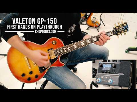 Valeton GP-150 | First Hands On Playthrough Demo