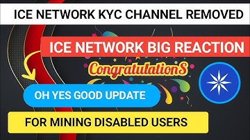 ice Network New update - ice Network Mining Disabled - ice Network Mining Disabled Recovery - ice N