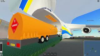 Plot training flight Similator. Antonov 225.