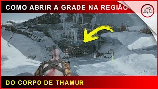 GOD OF WAR (2018) #17  Escalando o Corpo de Thamur! - Gameplay em