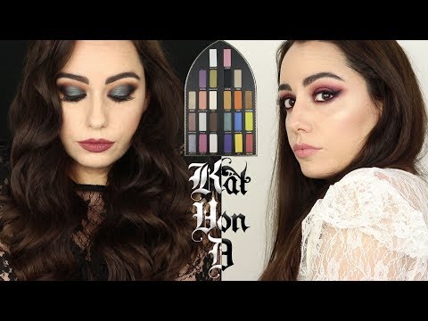 KAT VON D SAINT & SINNER PALETTE REVIEW & TUTORIAL | Beatriz Grant