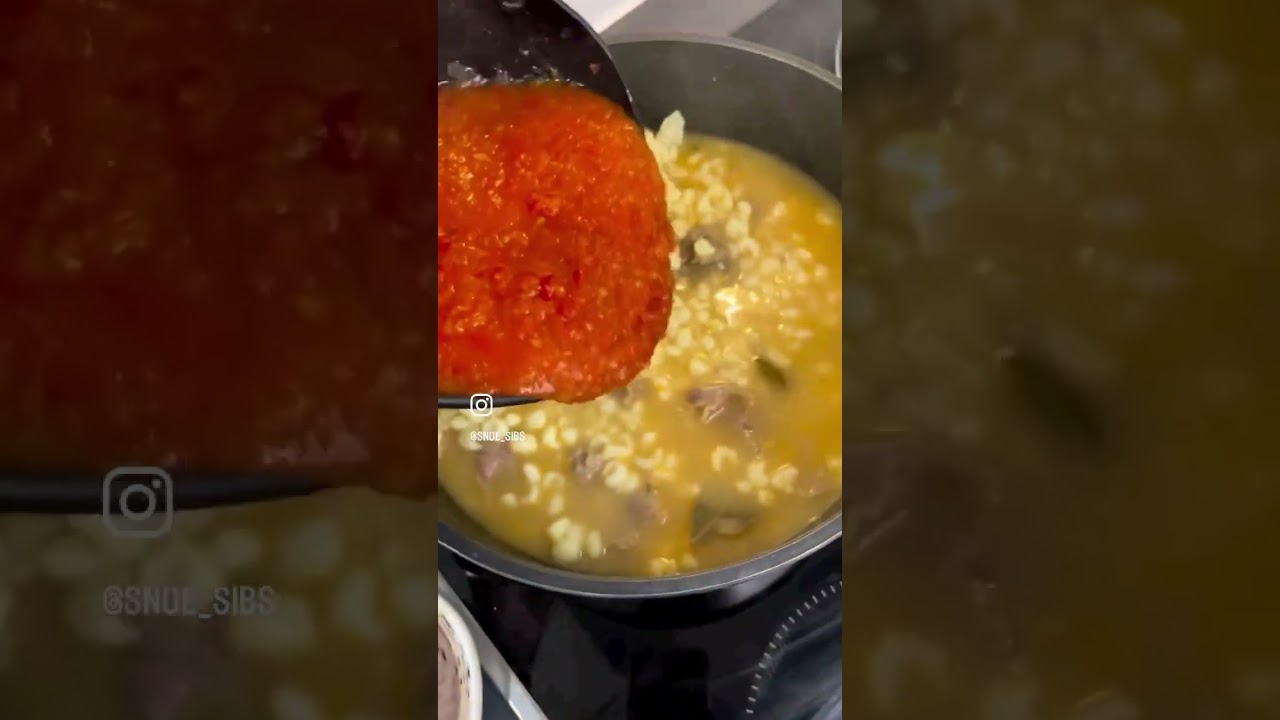 Samp,beans and chicken gizzards🤤A traditional meal full of flavour🇿🇼🇿🇦