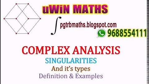 complex analysis-singularity and its types