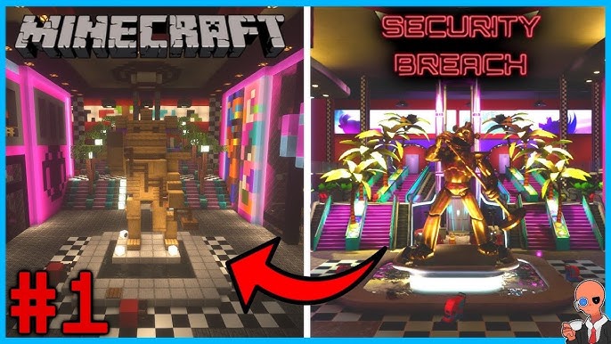 Functional FNaF Security Breach Map (1.19, 1.18) - MCPE/Bedrock