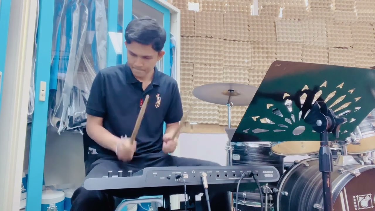 กําลังใจ cover กลอง แอมซีทู