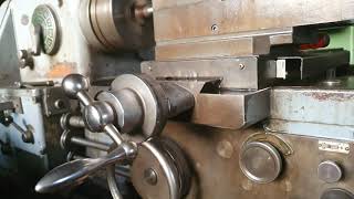 범용선반 타키사와 580-1500 middle lathe takisawa 580-1500 testing