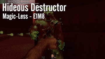 [Ultimate Doom] Hideous Destructor Full Magic-less Playthrough - E1M8