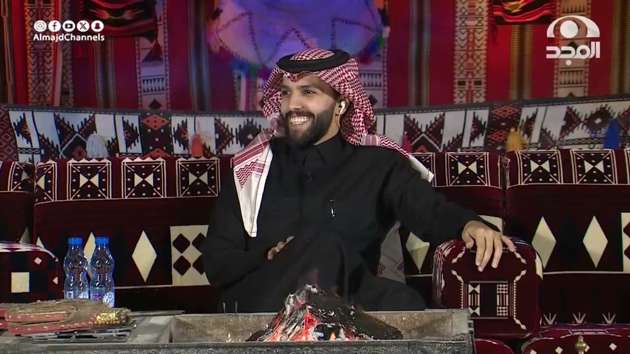 رغم ذهول المتواجدين من حلة النعمان بن المنذر لاحظ عدم اهتمام أوس لكن فاجئه بالسبب ! | ربيع القحطاني