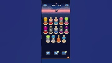 Nutsort game Basic Gameplay Level #gaming #shortsfeed #shortsvideo #shortsviral