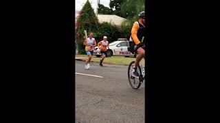 Queens Baton Relay Lara Walker