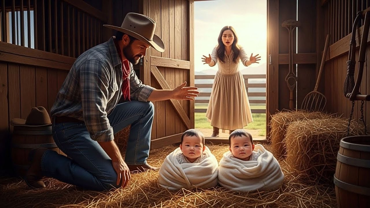 Rancher Found Chinese Twins Abandoned in His Stable—Their Blind Mother Arrived at Dawn Begging