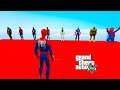 GTA 5 Ragdolls | Spider-Man Vs Super Hero's Jumps | Fun Ep.46