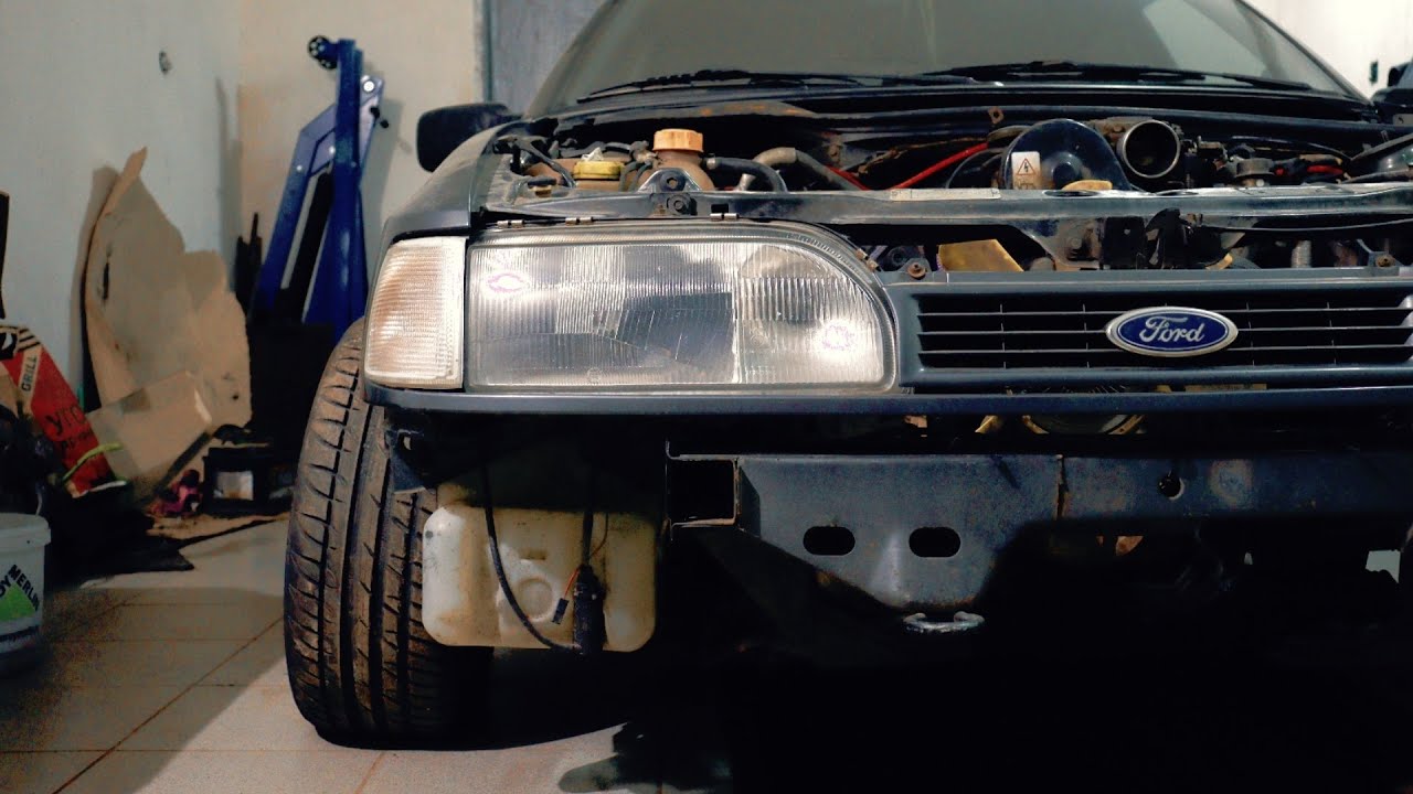 Как сделать короткоходную кулису на Форд сиерра