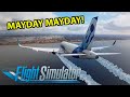 Microsoft FLIGHT SIMULATOR 2020 ✈️ | Aterrizajes de EMERGENCIA - MAYDAY !! Sin MOTORES ni TREN