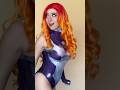 starfire cosplay just dropped 💜💚
