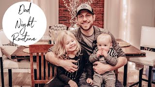 mom is sick! | DAD NIGHT ROUTINE TAKEOVER | WORKING PARENTS