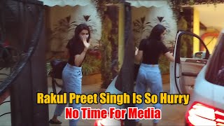 Rakul Preet Singh Spotted At Bandra