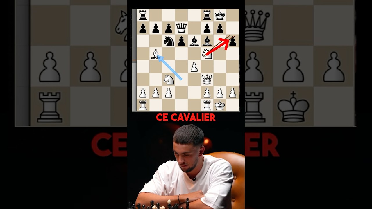 L’occase de Domingo contre Inoxtag aux échecs ♟️