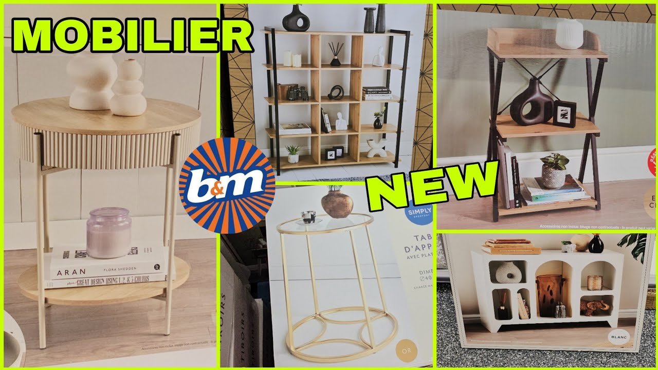 🔴B&M 100% MOBILIER A PETIT PRIX! NOUVEAUTÉS 3.07.25 #mobilier #b&m #bonsplans #mobilier