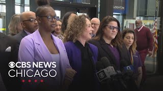 Rally pushing for charges to be dropped against woman accused of killing abusive boyfriend