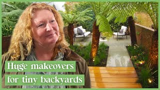 The Best Backyard Makeovers For Tiny Spaces