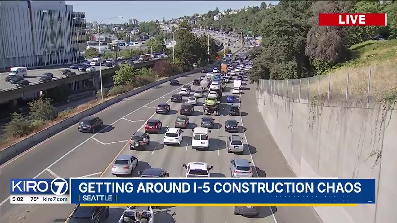 How to get around the I-5 construction chaos
