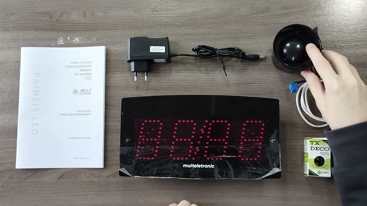 Painel Relógio Multeletronic - 1
