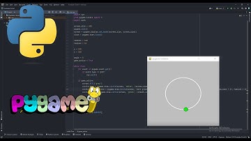How to Create moving Circles in Python using pygame | Beginner tutorial