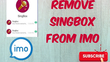 HOW TO REMOVE SINGBOX  NOTIFICATION  FROM IMO