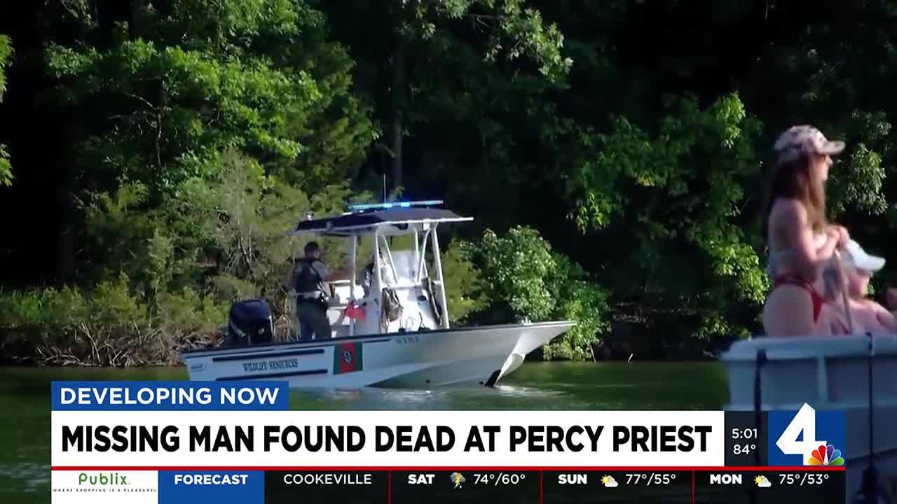 Missing man found dead in Percy Priest Lake - YouTube