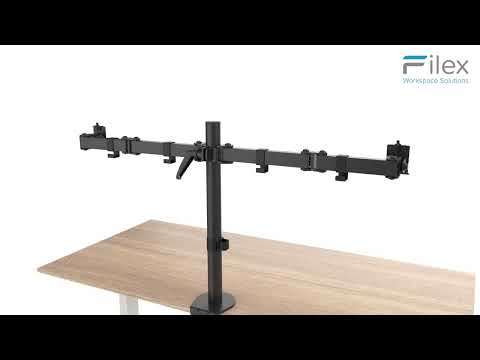 Filex Focus Double monitor arm Focus Double Monitor Arm2-8 kgThe Filex Focus monitor arm for 2 screens! Economical and therefore excellent value for money! Ideal for every home office, or ...