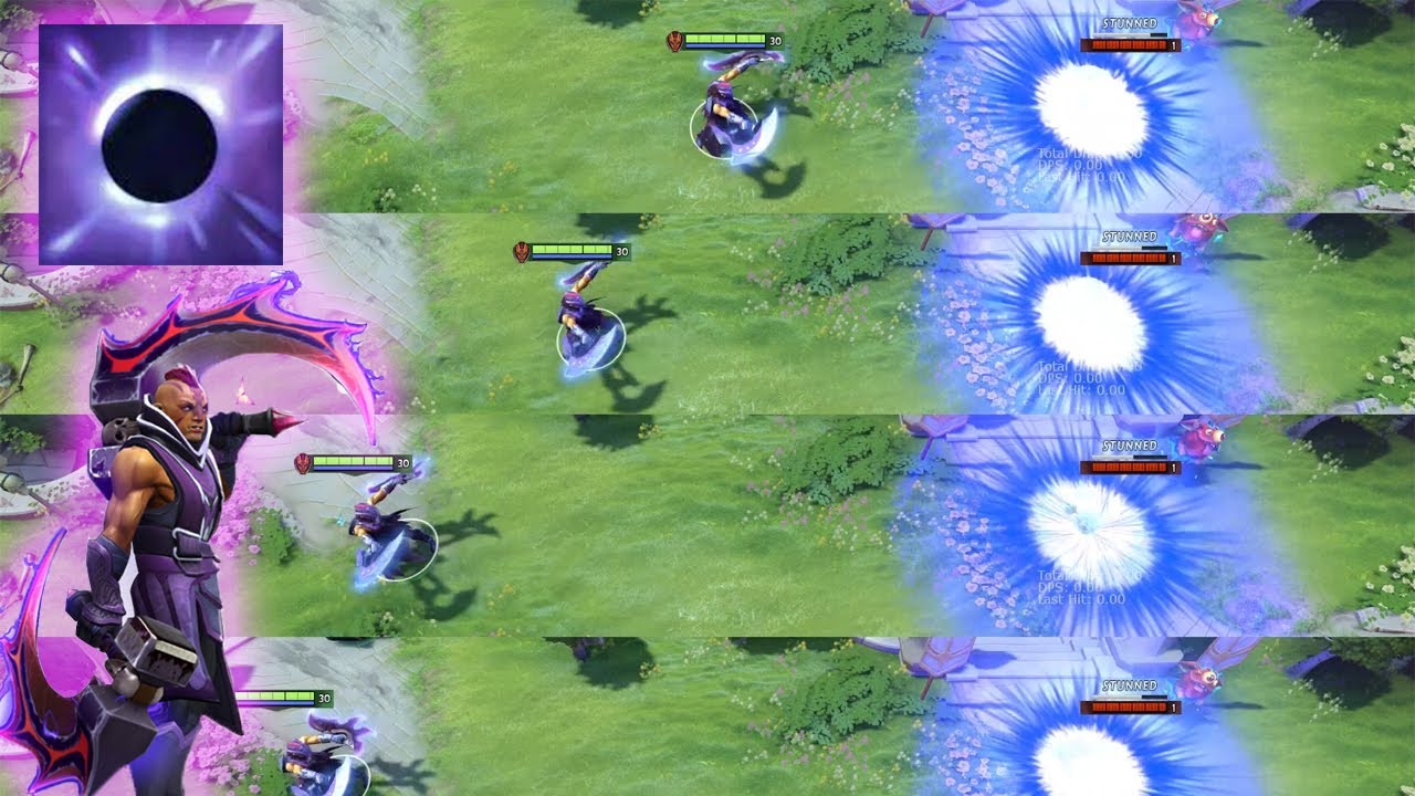 Antimage's mana void cast range, Dota 2