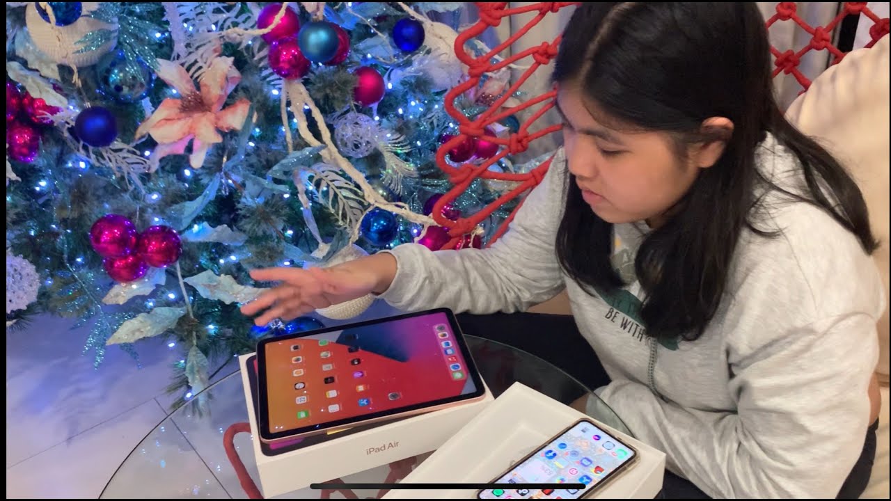 New iPad Air 10.9 inch (4th Gen) Wifi 256GB Rose Gold - Christmas Gift To My Daughter