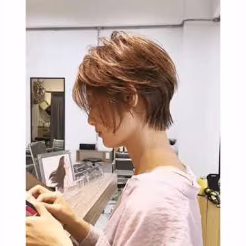 日系精靈短髮 #短髮 #短髮造型