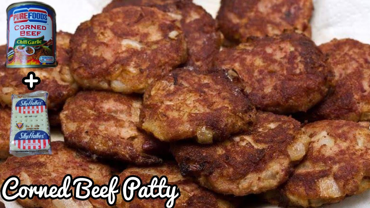 CORNED BEEF PATTY! How to Cook Corned Beef Patties YouTube