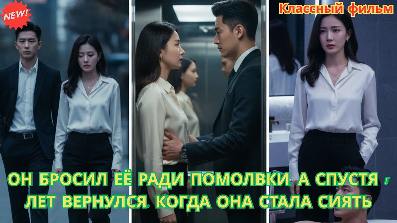 Он бросил её ради помолвки, а спустя 5 лет вернулся, когда она стала сиять #драма #романтика #дорамы