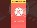 Top 5 Professional Video Editing Apps|| AlotMine